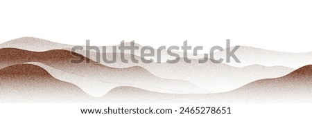 Chocolate and coffee powder, scattered cocoa on a light background. Particles of earth and dust. Brown sand texture.Top view of the cake.