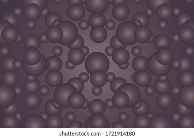 chocolate color bubbles Background - circle wallpaper 