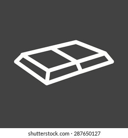 Chocolate, cookies, biscuit icon vector image. Can also be used for sweets and confectionery. Suitable for use on web apps, mobile apps and print media.