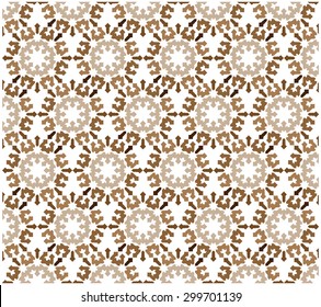 chocolate cosmos flower pattern 4 colors stacking