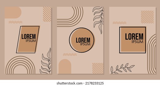 chocolate cover template design  trendy   simple background  and hand drawn flower pattern