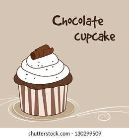 Chocolate cupcake