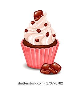 Chocolate cupcake