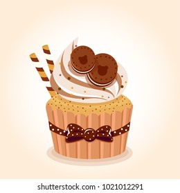 Chocolate Cupcake Brown