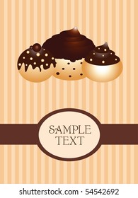 chocolate cupcake design