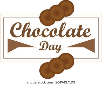 Chocolate Day Banner, Sweet Treat Celebration Design