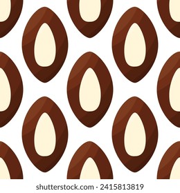 chocolate day candy milk black nuts food background textile pattern vector