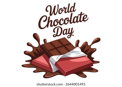Chocolate Day Celebration Vector Design