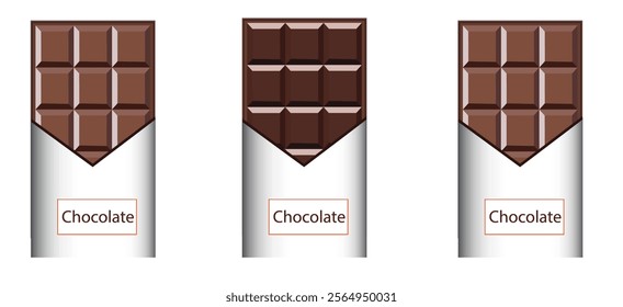 Chocolate Day, World Chocolate Day, Social Media Banner, Milk chocolate pieces, Dark Chocolate.