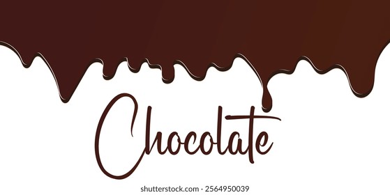 Chocolate Day, World Chocolate Day, Social Media Banner, Milk chocolate pieces, Dark Chocolate.