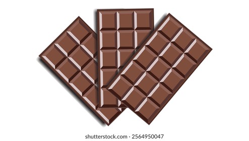 Chocolate Day, World Chocolate Day, Social Media Banner, Milk chocolate pieces, Dark Chocolate.