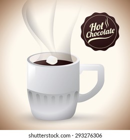 Chocolate digital design, vector illustration eps 10.