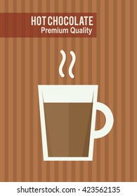 Chocolate digital design, vector illustration