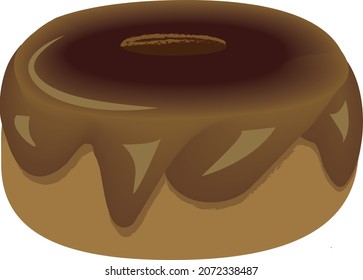 Chocolate Donut Donuts Vector file