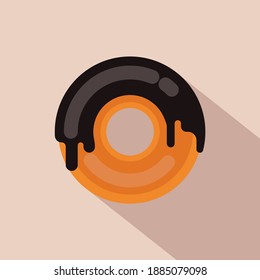 Chocolate donuts vector art and graphics