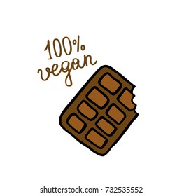 chocolate doodle icon