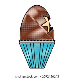 chocolate egg icon