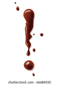 Chocolate exclamation sign