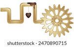 Chocolate factory elements of mechanisms and candies 14