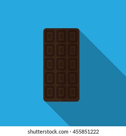 Chocolate flat icon illustration isolated vector sign symbol