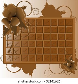 chocolate flowers