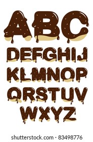 chocolate font