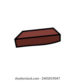 Chocolate of food colorful set. In this chocolate candy-themed illustration the intricate design adds depth to the allure of these delectable treats. Vector illustration.