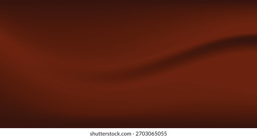 Fondo de gradiente de chocolate. Fondo de pantalla líquido de café con leche. Abstractas fondo ondulado de mousse de choco fluido. Turrón de cacao liso difuminado o textura de mousse.