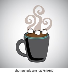 chocolate graphic design , vector illustration