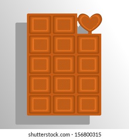 Chocolate with a heart