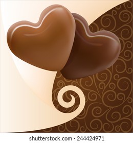 chocolate heart