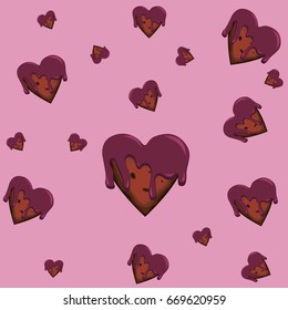 chocolate heart