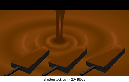 chocolate ice cream	