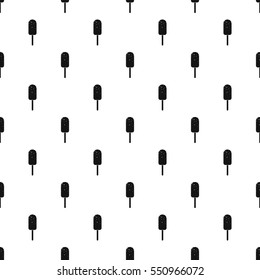 Chocolate ice cream pattern. Simple illustration of chocolate ice cream vector pattern for web