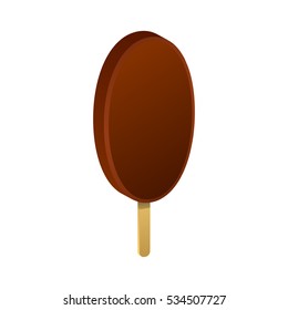 chocolate ice lolly