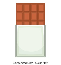 Chocolate icon. Cartoon illustration of chocolate vector icon for web design