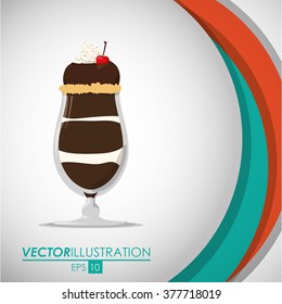 Chocolate icon design 
