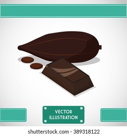 Chocolate icon design 