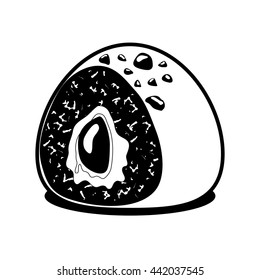 Chocolate icon. Dessert design. Vector graphic