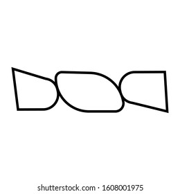 Chocolate icon empty- thin line