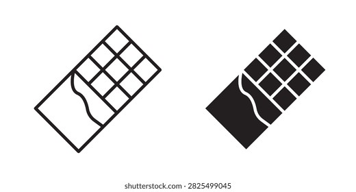Chocolate icon flat app symbol..