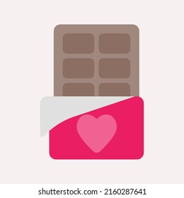 Chocolate icon in flat style, use for website mobile app presentation