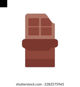 chocolate icon flat style vector