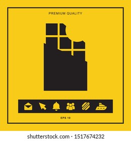 Chocolate icon illustration isolated vector sign symbol