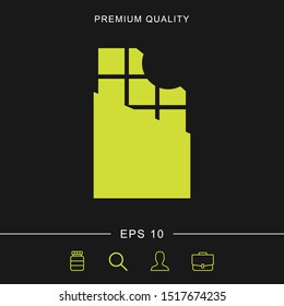 Chocolate icon illustration isolated vector sign symbol