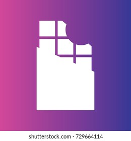 chocolate icon illustration isolated vector sign symbol