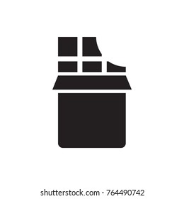 chocolate icon illustration isolated vector sign symbol