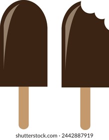  chocolate icon isolated on white background. Modern and editable chocolate icon. Simple icons vector illustration. Eps10