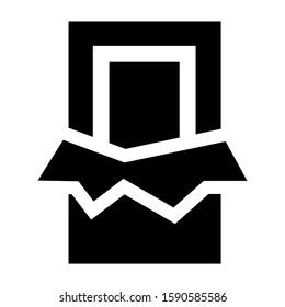 chocolate icon isolated sign symbol vector illustration - high quality black style vector icons
