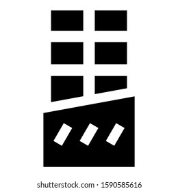 chocolate icon isolated sign symbol vector illustration - high quality black style vector icons

